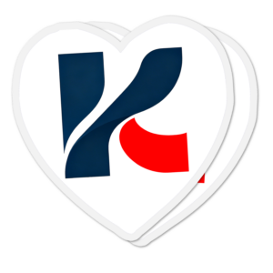 Heart stickers